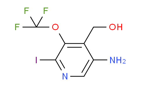 5-Amino-2-iodo-3-(trifluoromethoxy)pyridine-4-methanol