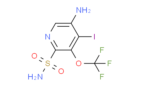 5-Amino-4-iodo-3-(trifluoromethoxy)pyridine-2-sulfonamide