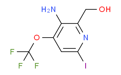 3-Amino-6-iodo-4-(trifluoromethoxy)pyridine-2-methanol