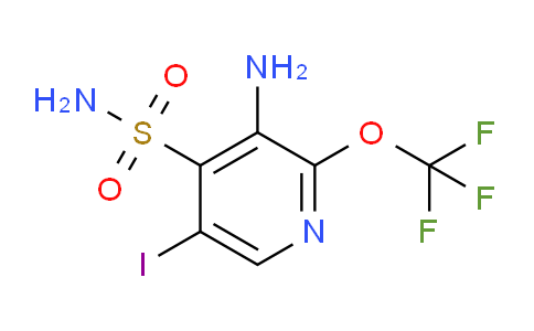 3-Amino-5-iodo-2-(trifluoromethoxy)pyridine-4-sulfonamide