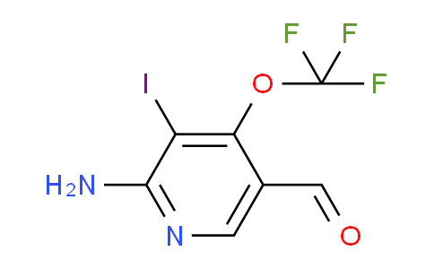 AM192849 | 1804605-62-6 | 2-Amino-3-iodo-4-(trifluoromethoxy)pyridine-5-carboxaldehyde