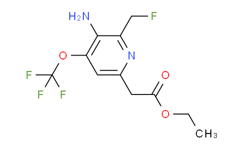 AM19285 | 1804377-04-5 | Ethyl 3-amino-2-(fluoromethyl)-4-(trifluoromethoxy)pyridine-6-acetate