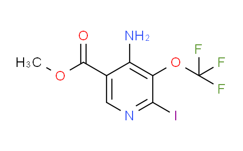 Methyl 4-amino-2-iodo-3-(trifluoromethoxy)pyridine-5-carboxylate