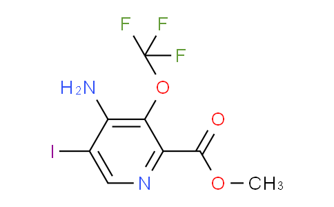 AM192858 | 1804527-89-6 | Methyl 4-amino-5-iodo-3-(trifluoromethoxy)pyridine-2-carboxylate