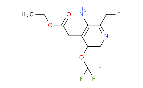 AM19286 | 1806212-46-3 | Ethyl 3-amino-2-(fluoromethyl)-5-(trifluoromethoxy)pyridine-4-acetate