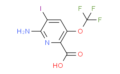 AM192890 | 1804606-05-0 | 2-Amino-3-iodo-5-(trifluoromethoxy)pyridine-6-carboxylic acid