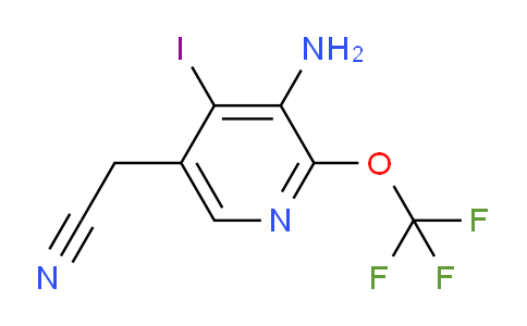 AM192897 | 1804526-48-4 | 3-Amino-4-iodo-2-(trifluoromethoxy)pyridine-5-acetonitrile