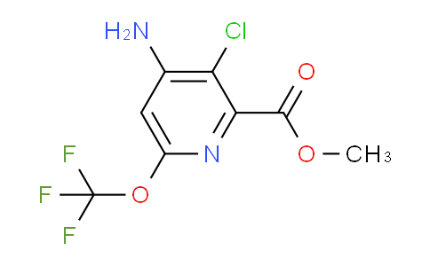 Methyl 4-amino-3-chloro-6-(trifluoromethoxy)pyridine-2-carboxylate