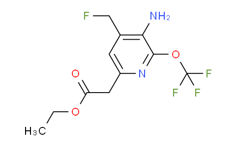 AM19291 | 1806099-80-8 | Ethyl 3-amino-4-(fluoromethyl)-2-(trifluoromethoxy)pyridine-6-acetate