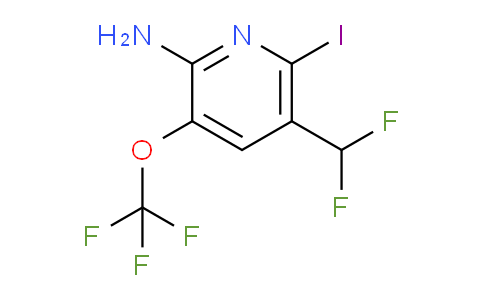 AM192913 | 1803660-10-7 | 2-Amino-5-(difluoromethyl)-6-iodo-3-(trifluoromethoxy)pyridine