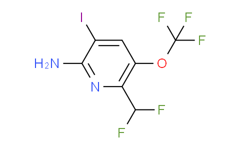 AM192915 | 1806140-78-2 | 2-Amino-6-(difluoromethyl)-3-iodo-5-(trifluoromethoxy)pyridine