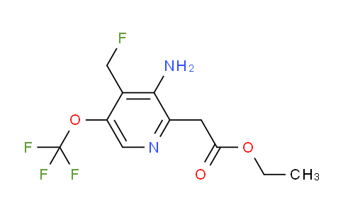 AM19292 | 1803993-88-5 | Ethyl 3-amino-4-(fluoromethyl)-5-(trifluoromethoxy)pyridine-2-acetate