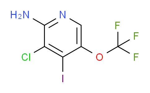 2-Amino-3-chloro-4-iodo-5-(trifluoromethoxy)pyridine