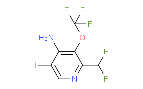 AM192939 | 1803533-69-8 | 4-Amino-2-(difluoromethyl)-5-iodo-3-(trifluoromethoxy)pyridine