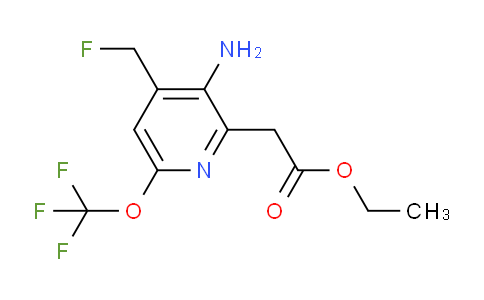 AM19294 | 1806099-85-3 | Ethyl 3-amino-4-(fluoromethyl)-6-(trifluoromethoxy)pyridine-2-acetate