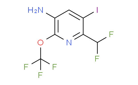AM192955 | 1804385-20-3 | 5-Amino-2-(difluoromethyl)-3-iodo-6-(trifluoromethoxy)pyridine