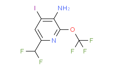 AM192957 | 1804604-92-9 | 3-Amino-6-(difluoromethyl)-4-iodo-2-(trifluoromethoxy)pyridine