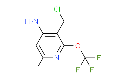 4-Amino-3-(chloromethyl)-6-iodo-2-(trifluoromethoxy)pyridine