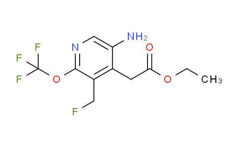 AM19301 | 1804030-68-9 | Ethyl 5-amino-3-(fluoromethyl)-2-(trifluoromethoxy)pyridine-4-acetate