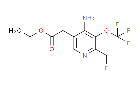 AM19302 | 1804615-95-9 | Ethyl 4-amino-2-(fluoromethyl)-3-(trifluoromethoxy)pyridine-5-acetate