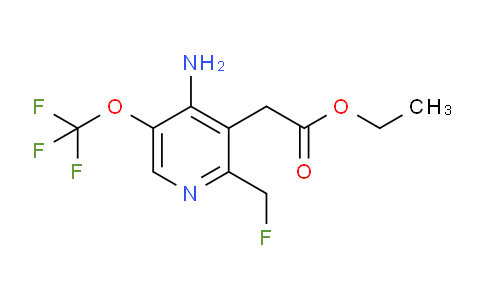 AM19304 | 1804534-34-6 | Ethyl 4-amino-2-(fluoromethyl)-5-(trifluoromethoxy)pyridine-3-acetate