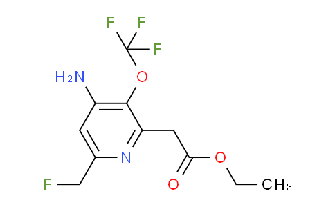 AM19305 | 1804616-07-6 | Ethyl 4-amino-6-(fluoromethyl)-3-(trifluoromethoxy)pyridine-2-acetate