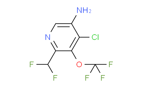 AM193056 | 1803463-85-5 | 5-Amino-4-chloro-2-(difluoromethyl)-3-(trifluoromethoxy)pyridine