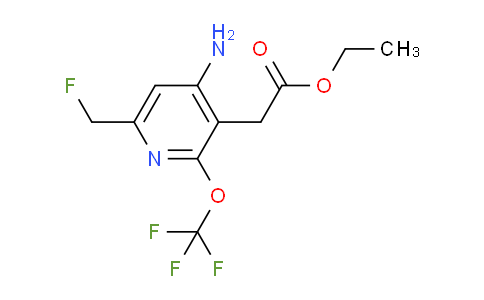AM19307 | 1804534-36-8 | Ethyl 4-amino-6-(fluoromethyl)-2-(trifluoromethoxy)pyridine-3-acetate