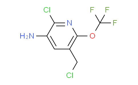 3-Amino-2-chloro-5-(chloromethyl)-6-(trifluoromethoxy)pyridine