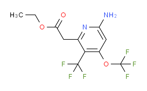 AM19309 | 1804474-79-0 | Ethyl 6-amino-4-(trifluoromethoxy)-3-(trifluoromethyl)pyridine-2-acetate