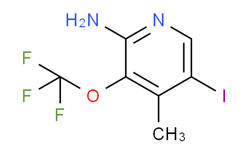 2-Amino-5-iodo-4-methyl-3-(trifluoromethoxy)pyridine