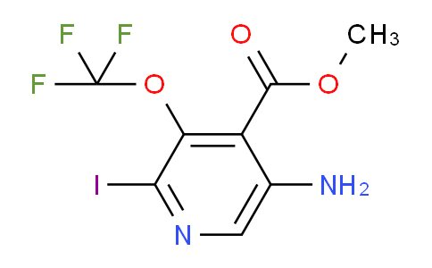 Methyl 5-amino-2-iodo-3-(trifluoromethoxy)pyridine-4-carboxylate