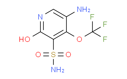 5-Amino-2-hydroxy-4-(trifluoromethoxy)pyridine-3-sulfonamide