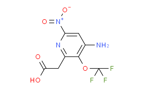4-Amino-6-nitro-3-(trifluoromethoxy)pyridine-2-acetic acid