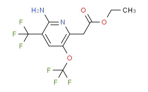 AM19313 | 1806102-60-2 | Ethyl 2-amino-5-(trifluoromethoxy)-3-(trifluoromethyl)pyridine-6-acetate