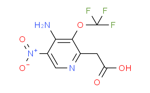 4-Amino-5-nitro-3-(trifluoromethoxy)pyridine-2-acetic acid