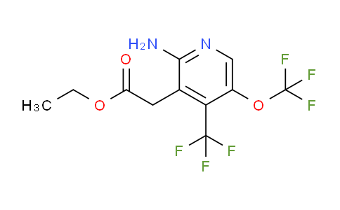 AM19314 | 1804026-89-8 | Ethyl 2-amino-5-(trifluoromethoxy)-4-(trifluoromethyl)pyridine-3-acetate