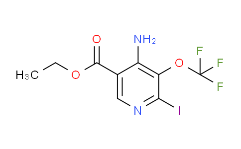 Ethyl 4-amino-2-iodo-3-(trifluoromethoxy)pyridine-5-carboxylate