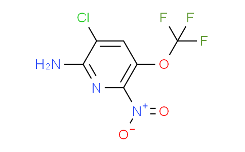 2-Amino-3-chloro-6-nitro-5-(trifluoromethoxy)pyridine