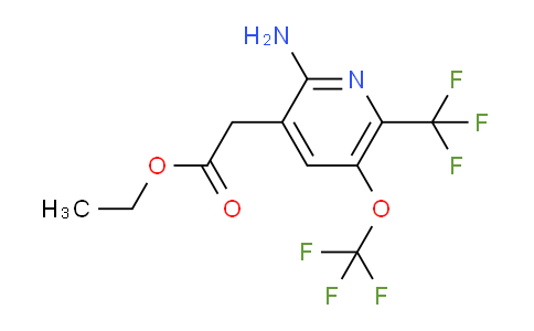 AM19317 | 1804539-15-8 | Ethyl 2-amino-5-(trifluoromethoxy)-6-(trifluoromethyl)pyridine-3-acetate
