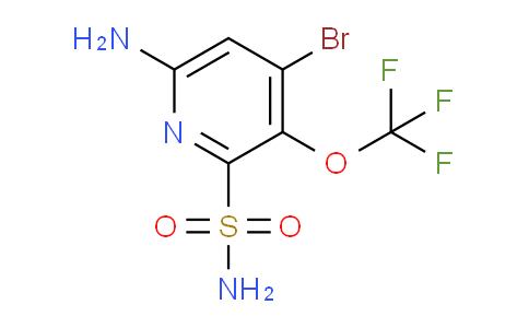 6-Amino-4-bromo-3-(trifluoromethoxy)pyridine-2-sulfonamide