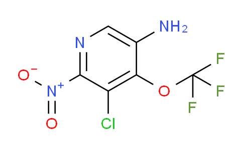5-Amino-3-chloro-2-nitro-4-(trifluoromethoxy)pyridine