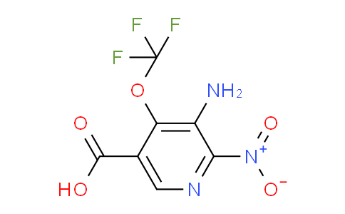 3-Amino-2-nitro-4-(trifluoromethoxy)pyridine-5-carboxylic acid