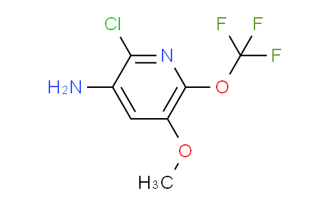 3-Amino-2-chloro-5-methoxy-6-(trifluoromethoxy)pyridine