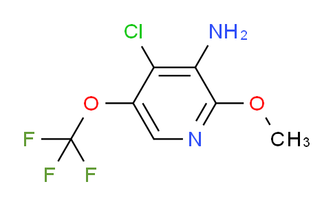 3-Amino-4-chloro-2-methoxy-5-(trifluoromethoxy)pyridine