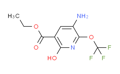 Ethyl 3-amino-6-hydroxy-2-(trifluoromethoxy)pyridine-5-carboxylate