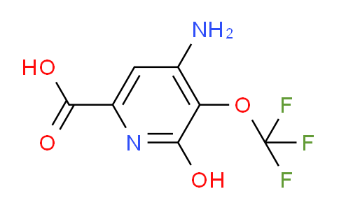 AM193234 | 1804032-61-8 | 4-Amino-2-hydroxy-3-(trifluoromethoxy)pyridine-6-carboxylic acid