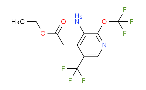 AM19326 | 1804391-91-0 | Ethyl 3-amino-2-(trifluoromethoxy)-5-(trifluoromethyl)pyridine-4-acetate