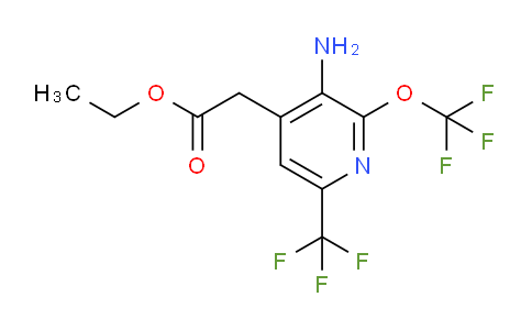 AM19328 | 1806096-26-3 | Ethyl 3-amino-2-(trifluoromethoxy)-6-(trifluoromethyl)pyridine-4-acetate