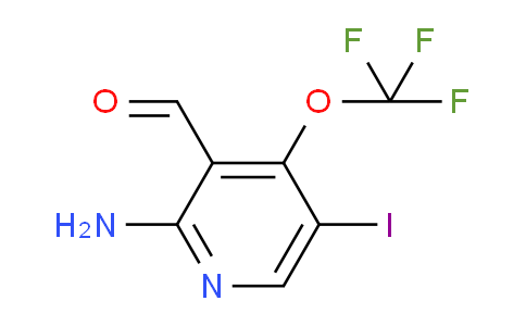 2-Amino-5-iodo-4-(trifluoromethoxy)pyridine-3-carboxaldehyde